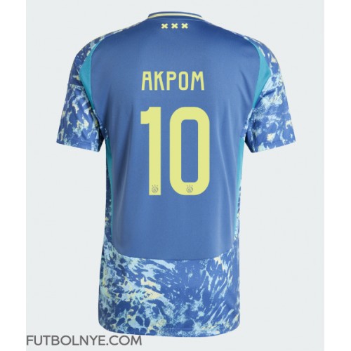 Camiseta Ajax Chuba Akpom #10 Visitante Equipación 2024-25 manga corta